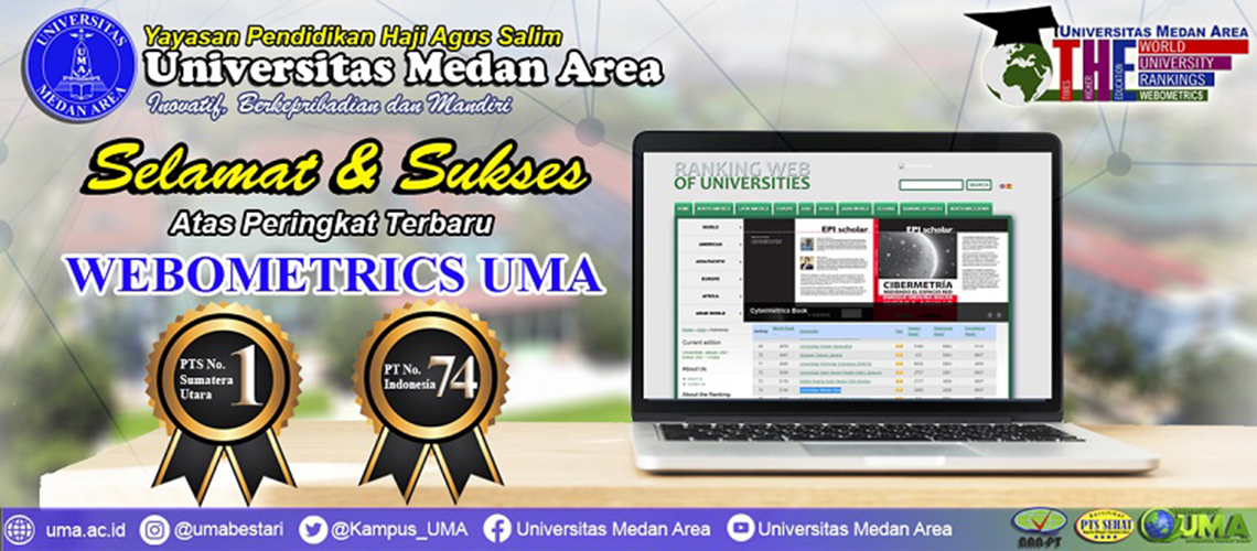 pts terbaik webometrics sumut