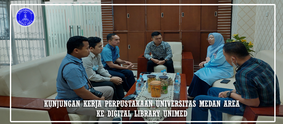 kunjungan kerja perpustakaan ke unimed