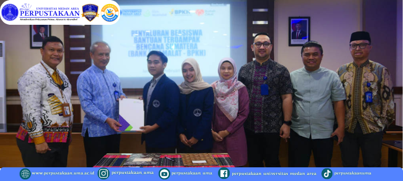 Universitas Medan Area Teken MoU dan Terima Beasiswa dari Bank Muamalat Indonesia
