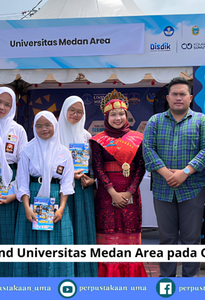 Antusiasme Pelajar Padati Stand Universitas Medan Area pada Gebyar Pendidikan Sumut 2026