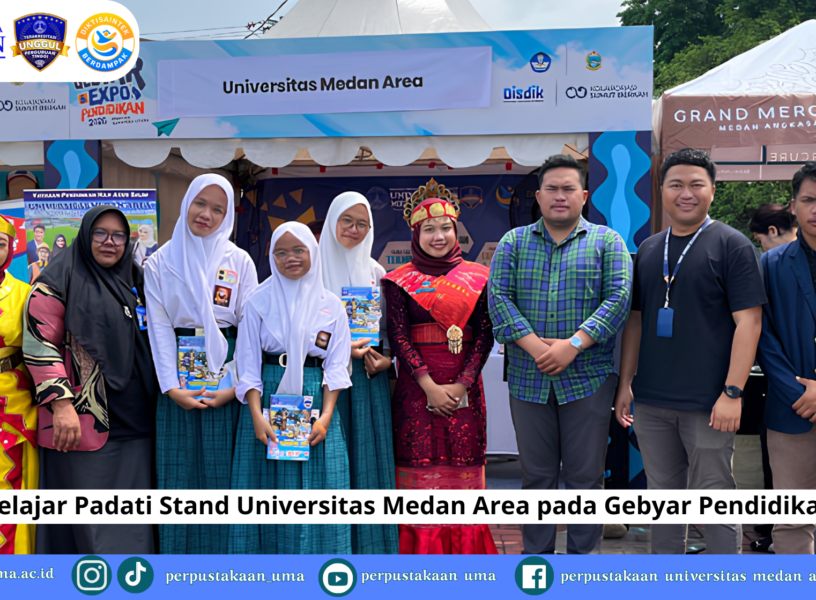 Antusiasme Pelajar Padati Stand Universitas Medan Area pada Gebyar Pendidikan Sumut 2026