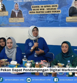 UMKM Desa Pantai Labu Pekan Dapat Pendampingan Digital Marketing dari Pascasarjana UMA