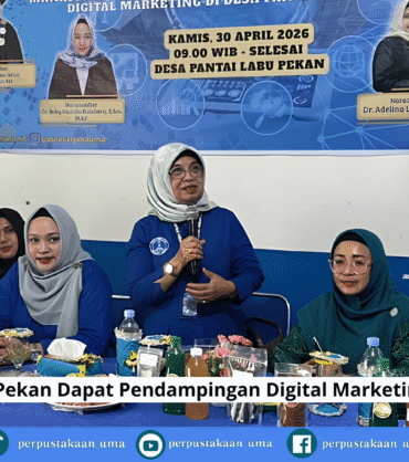 UMKM Desa Pantai Labu Pekan Dapat Pendampingan Digital Marketing dari Pascasarjana UMA