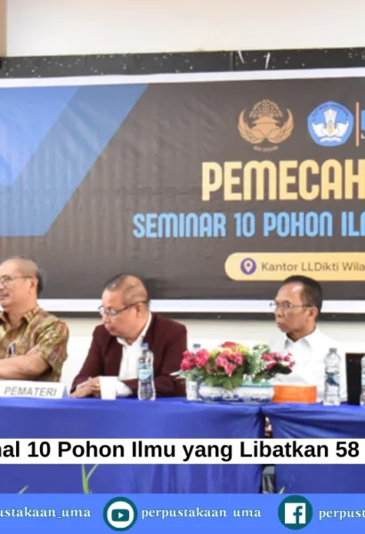Rektor UMA Hadiri Seminar Nasional 10 Pohon Ilmu yang Libatkan 58 Ribu Peserta dan Raih Rekor MURI (1)
