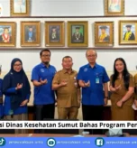 Rektor UMA Terima Audiensi Dinas Kesehatan Sumut Bahas Program Pemeriksaan Kesehatan Gratis
