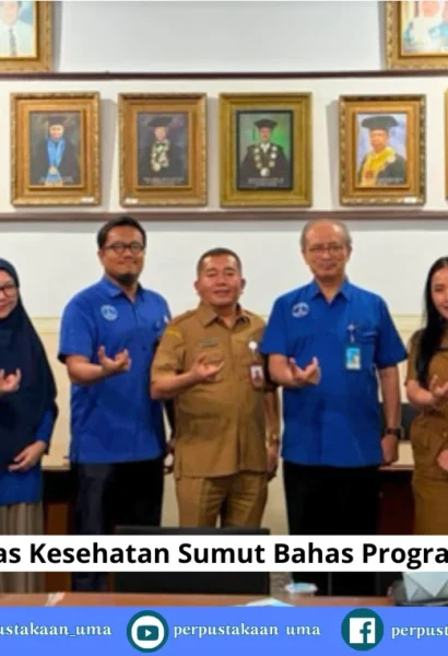 Rektor UMA Terima Audiensi Dinas Kesehatan Sumut Bahas Program Pemeriksaan Kesehatan Gratis