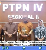 Pascasarjana UMA Kenalkan Program Doktor Ilmu Pertanian dan Magister Agribisnis kepada PTPN IV Regional II