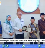 Perkuat Kemitraan Strategis, Dewan Komisaris BSI Kunjungi Universitas Medan Area
