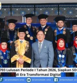 UMA Wisuda 703 Lulusan Periode I Tahun 2026, Siapkan SDM Kompetitif
di Era Transformasi Digital